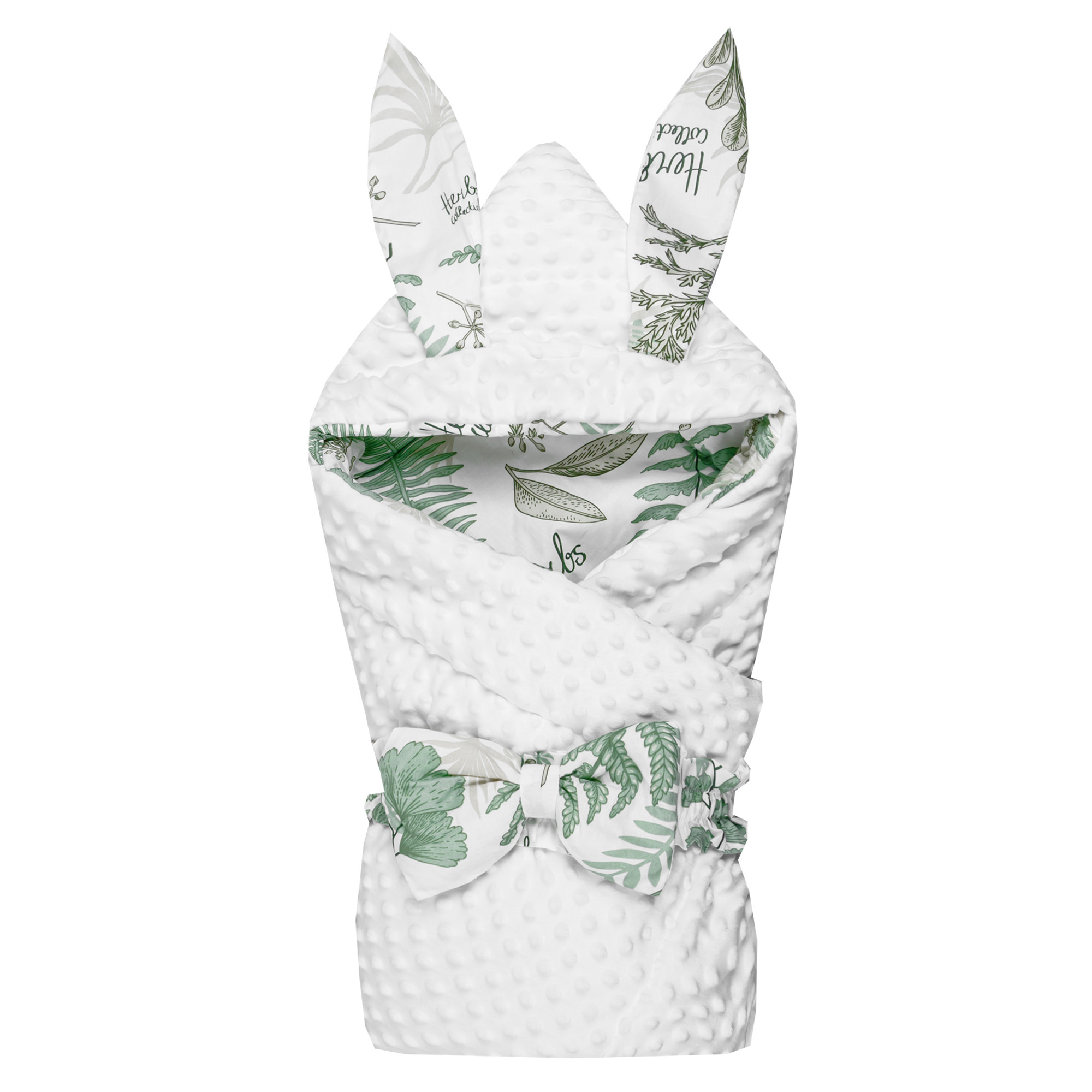 

Конверт для новорожденых, детский Amarobaby AB22-60BUNNY цв. зеленый р., AB22-60BUNNY