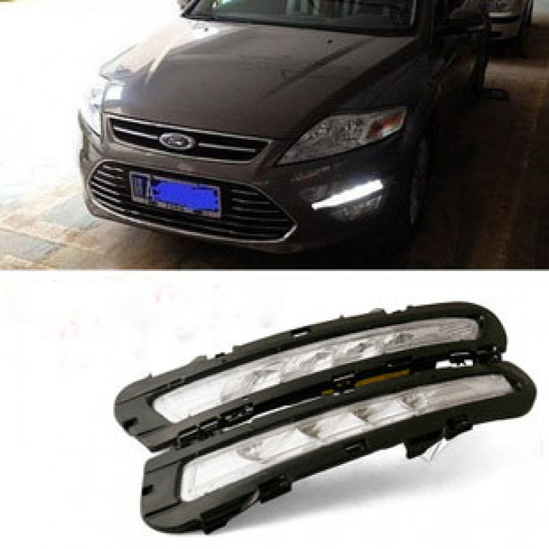 Дневные ходовые огни 100MILE, для Ford Mondeo 4, 2010-2014 г