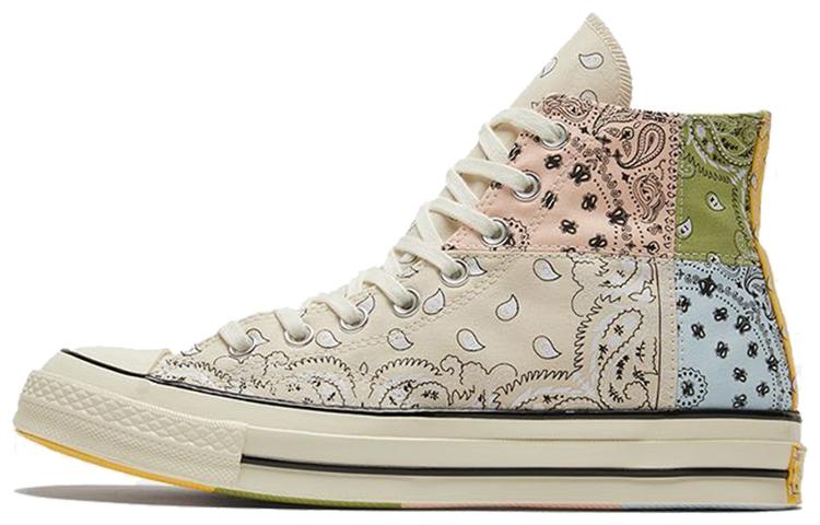 

Кеды унисекс Converse offspring paisley 1970s pathwork chuck бежевые 37 EU, Бежевый, offspring paisley x Converse 1970s pathwork chuck