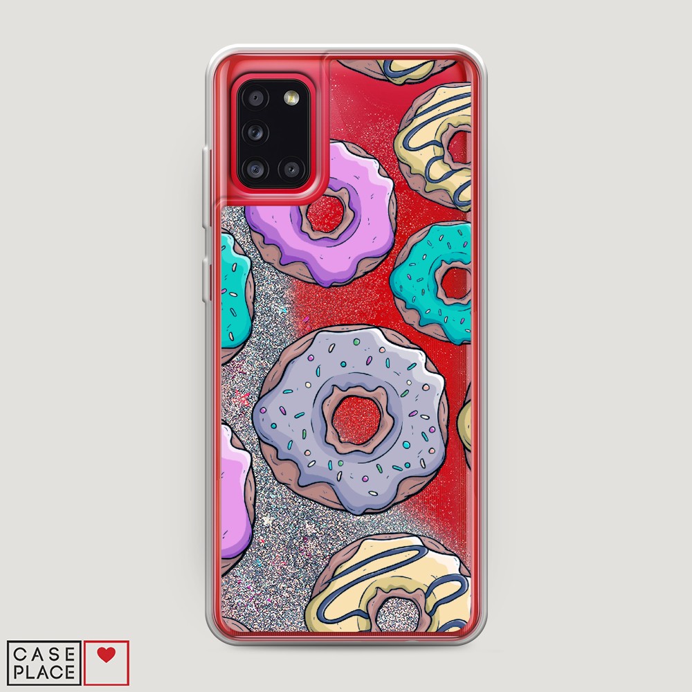 

Чехол Awog на Samsung Galaxy A31 / Самсунг A31 "Разноцветные пончики в глазури 2", Разноцветный, 2100391-1