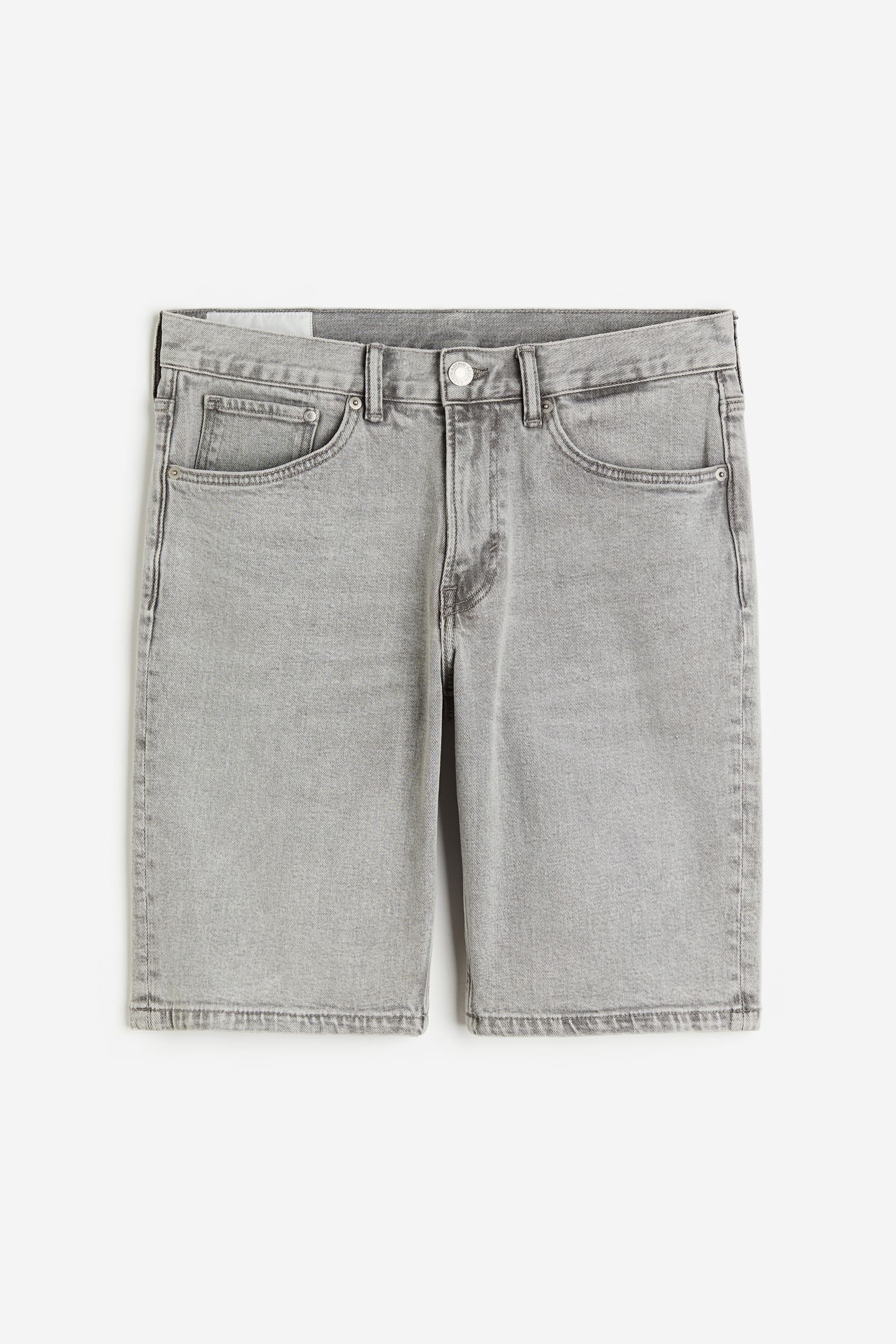 

Джинсовые шорты мужские H&M 1045433011 серые 33 (доставка из-за рубежа), Серый, 1045433011
