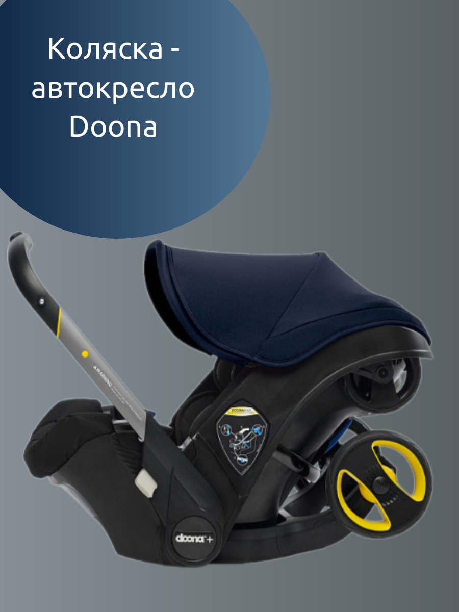 

Коляска-автокресло Doona Royal Blue, Синий, Liki Trike
