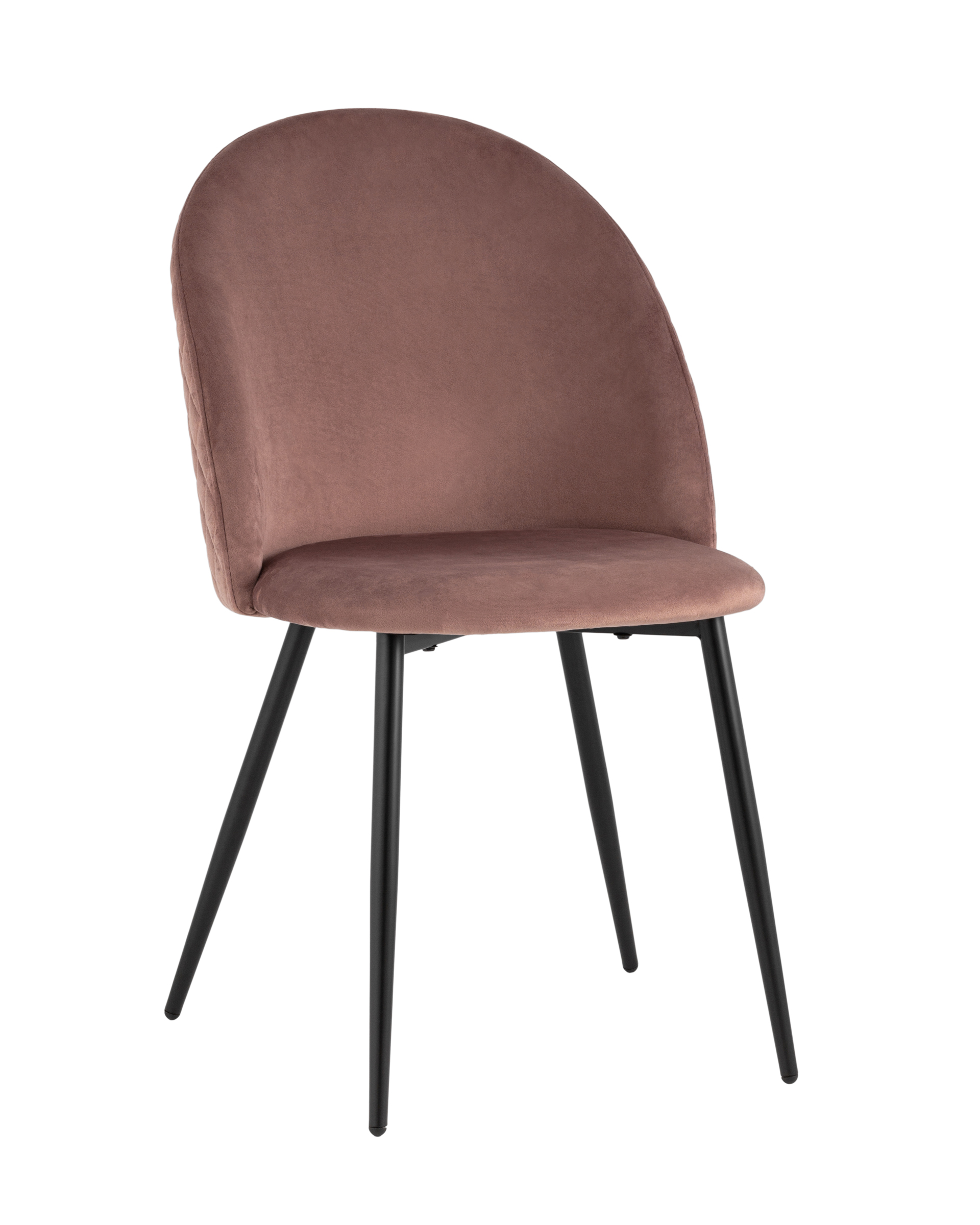 фото Стул для кухни lilly, велюр пыльно-розовый stool group
