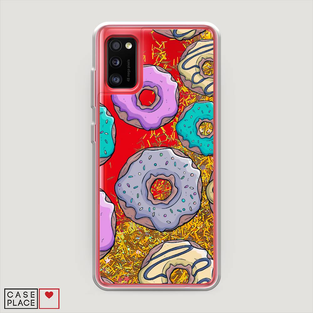

Чехол Awog на Samsung Galaxy A41 / Самсунг A41 "Разноцветные пончики в глазури 2", Разноцветный, 2100490-1