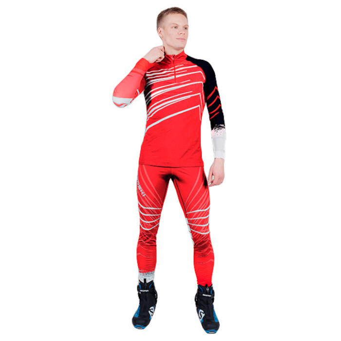 

Спортивный комбинезон мужской NordSki Pro красный M, Pro