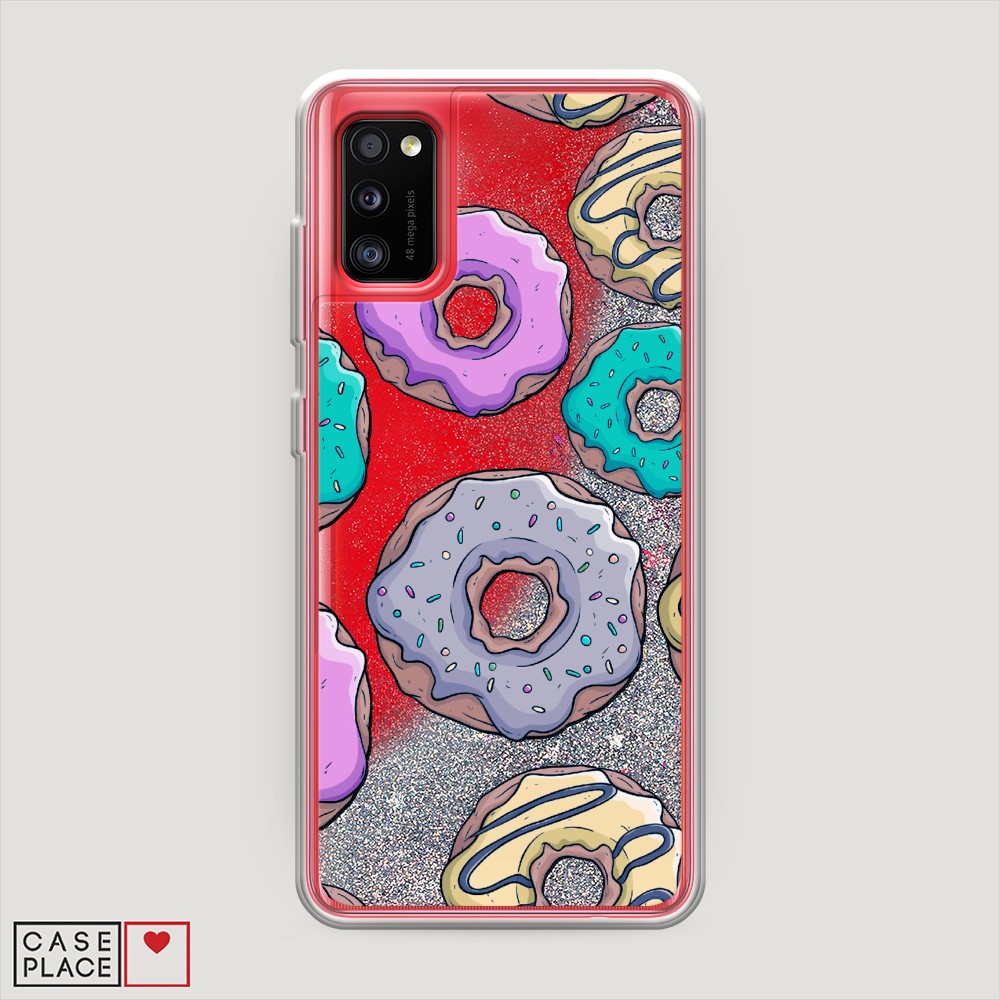 

Чехол Awog на Samsung Galaxy A41 / Самсунг A41 "Разноцветные пончики в глазури 2", Разноцветный, 2100491-1