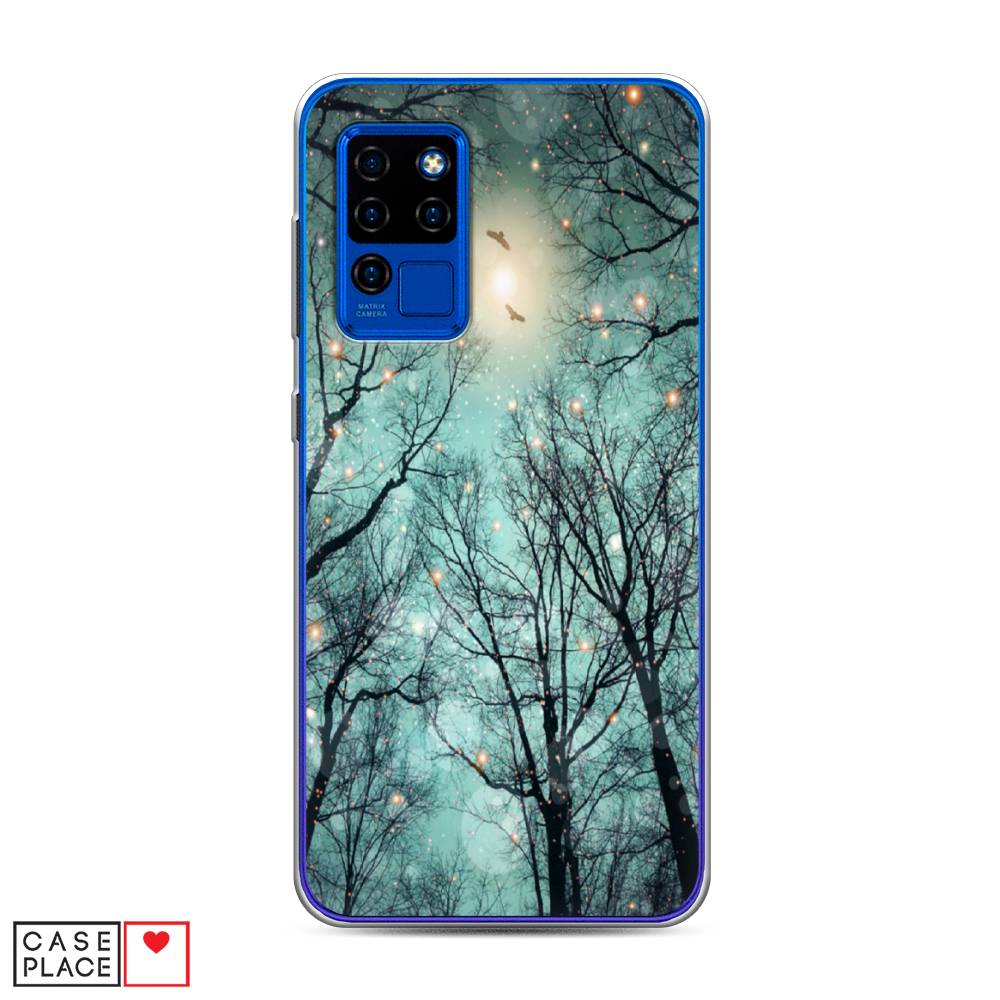

Чехол Awog на Oukitel C21 / Оукитель C21 "Лес в сумерках", 230350-4