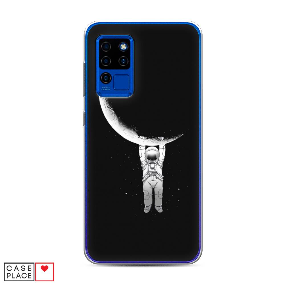 

Чехол Awog на Oukitel C21 / Оукитель C21 "Космонавт", Белый;черный, 230350-4