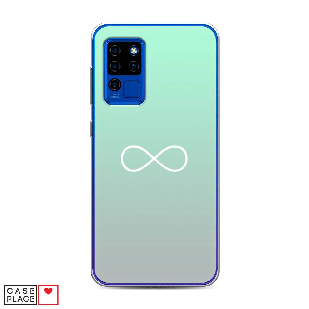 

Чехол Awog на Oukitel C21 / Оукитель C21 "Бесконечность от Тиффани", Голубой, 230350-4