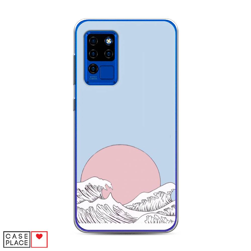 

Чехол Awog на Oukitel C21 / Оукитель C21 "Японское солнце", 230350-10