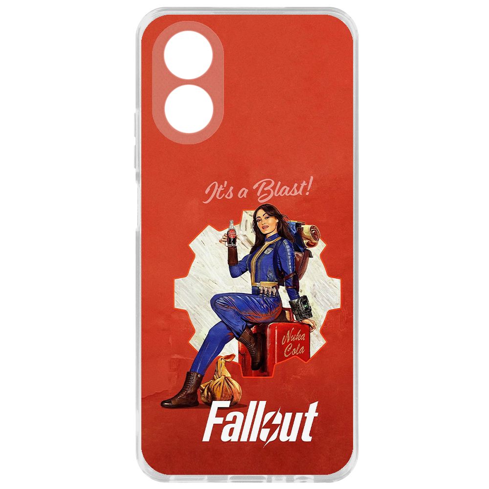 

Чехол-накладка Krutoff Clear Case Фоллаут (Fallout) - Это взрыв! для Oppo A18