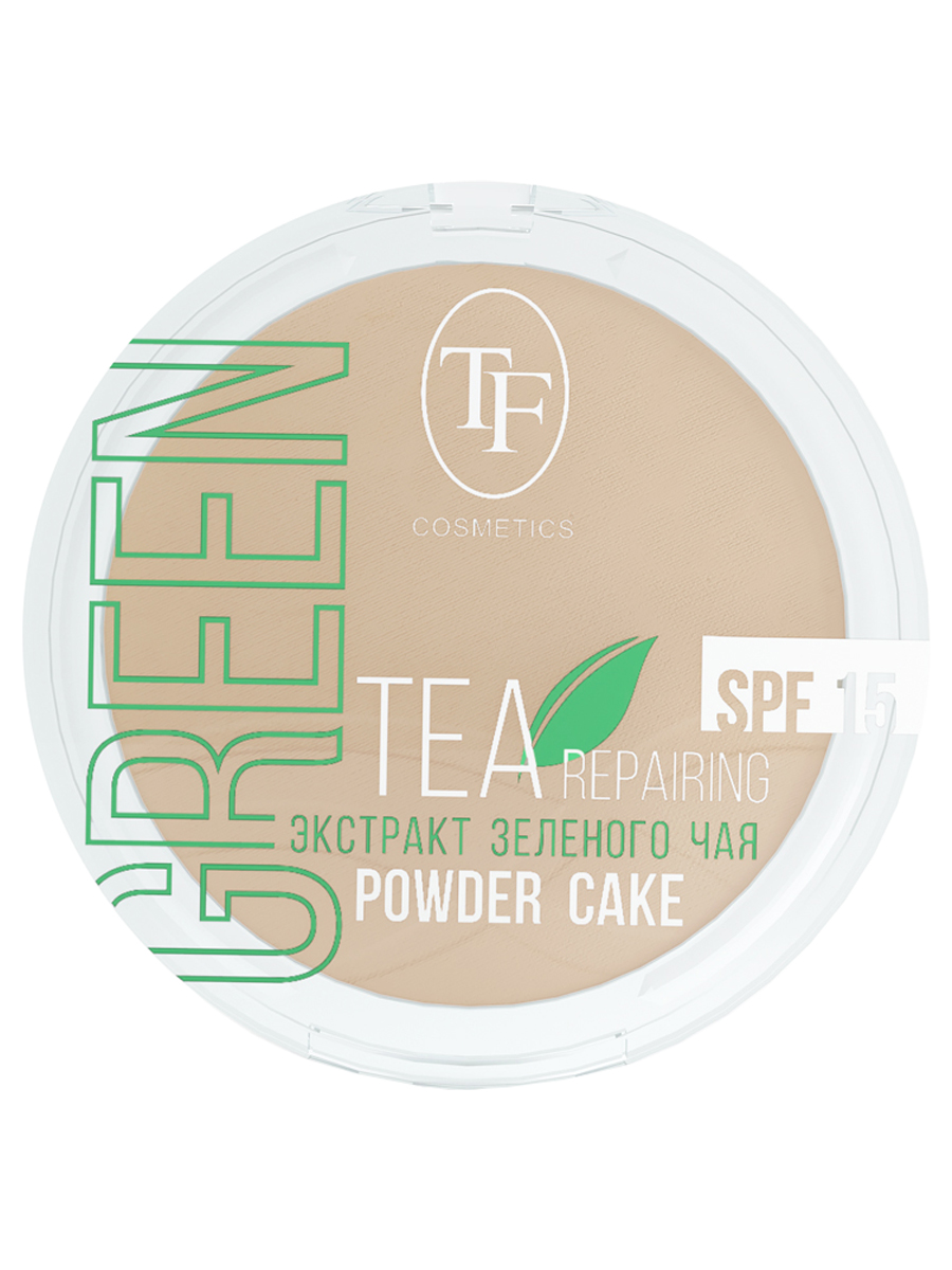 Пудра TF cosmetics Green Tea с экстрактом зеленого чая тон 05 естественный беж 399₽