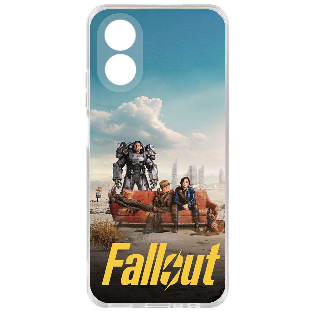 

Чехол-накладка Krutoff Clear Case Фоллаут (Fallout) - Постер для Oppo A18, Прозрачный