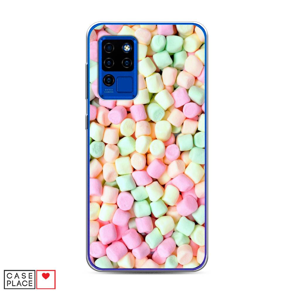 

Чехол Awog на Oukitel C21 / Оукитель C21 "Marshmallows", Зеленый;желтый;розовый, 230350-10