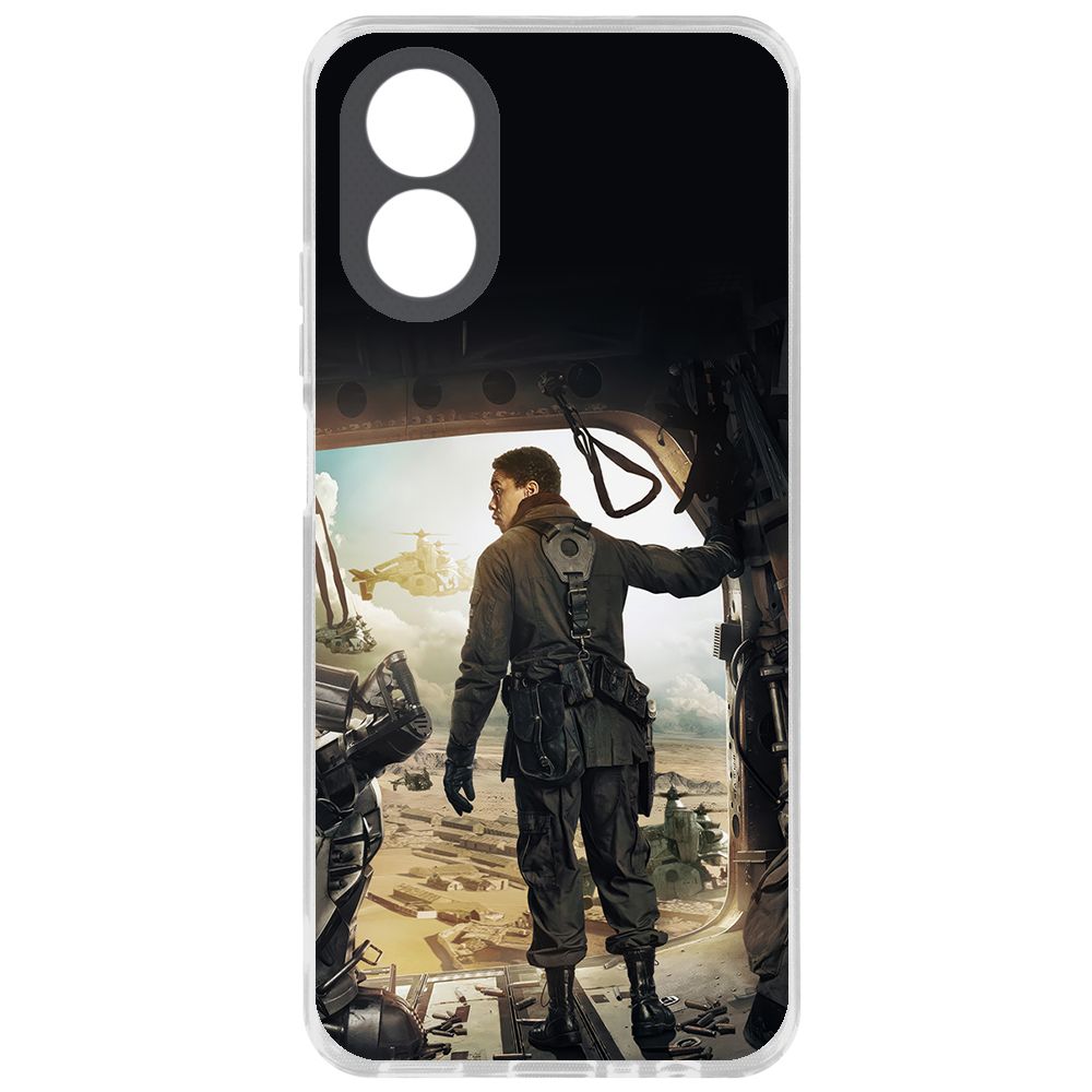 

Чехол-накладка Krutoff Clear Case Фоллаут (Fallout) - Аарон для Oppo A38 4G, Прозрачный
