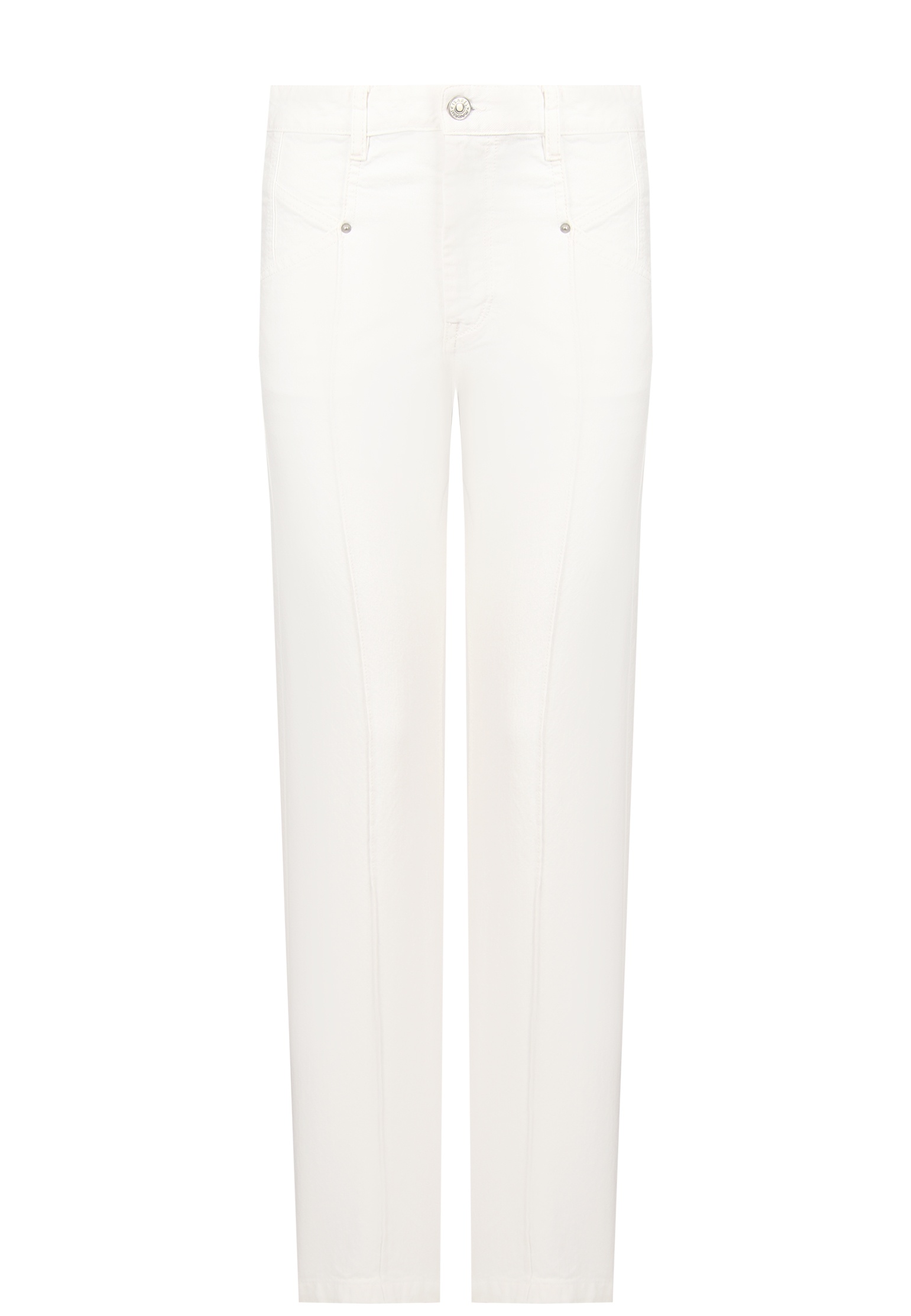 Брюки женские ETOILE Isabel Marant 140497 белые 36 FR