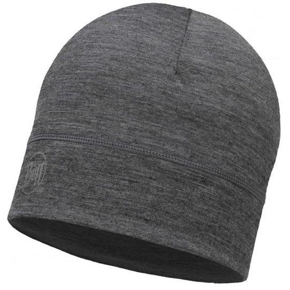 

Шапка Buff Lightweight Merino Wool Hat Solid Grey, Серый, Lightweight Merino