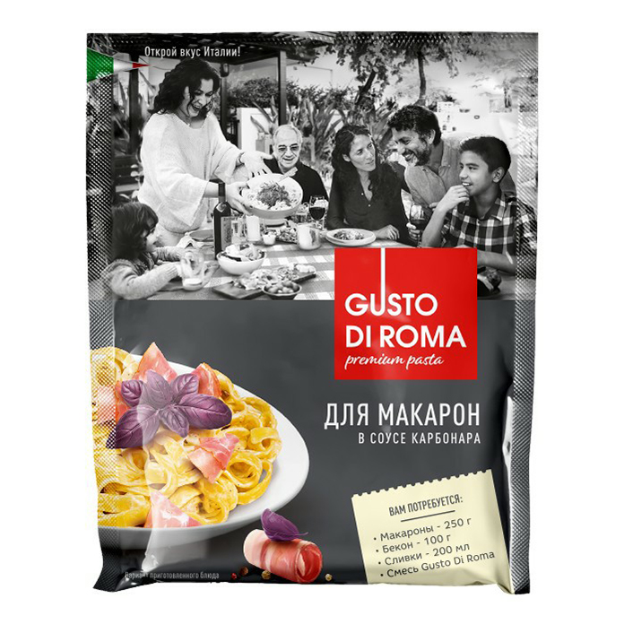 

Приправа для гарнира Gusto di Roma итальянская 30 г