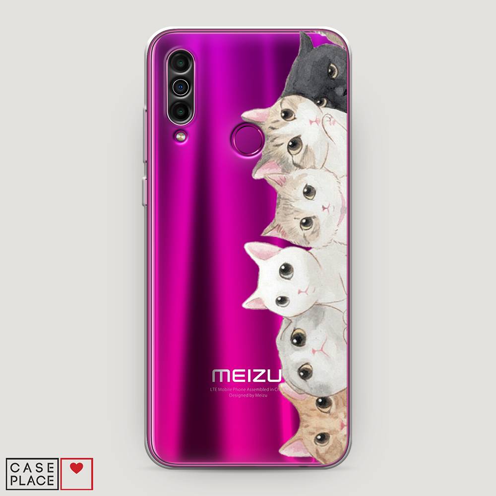 

Чехол Awog "Котики" для Meizu M10