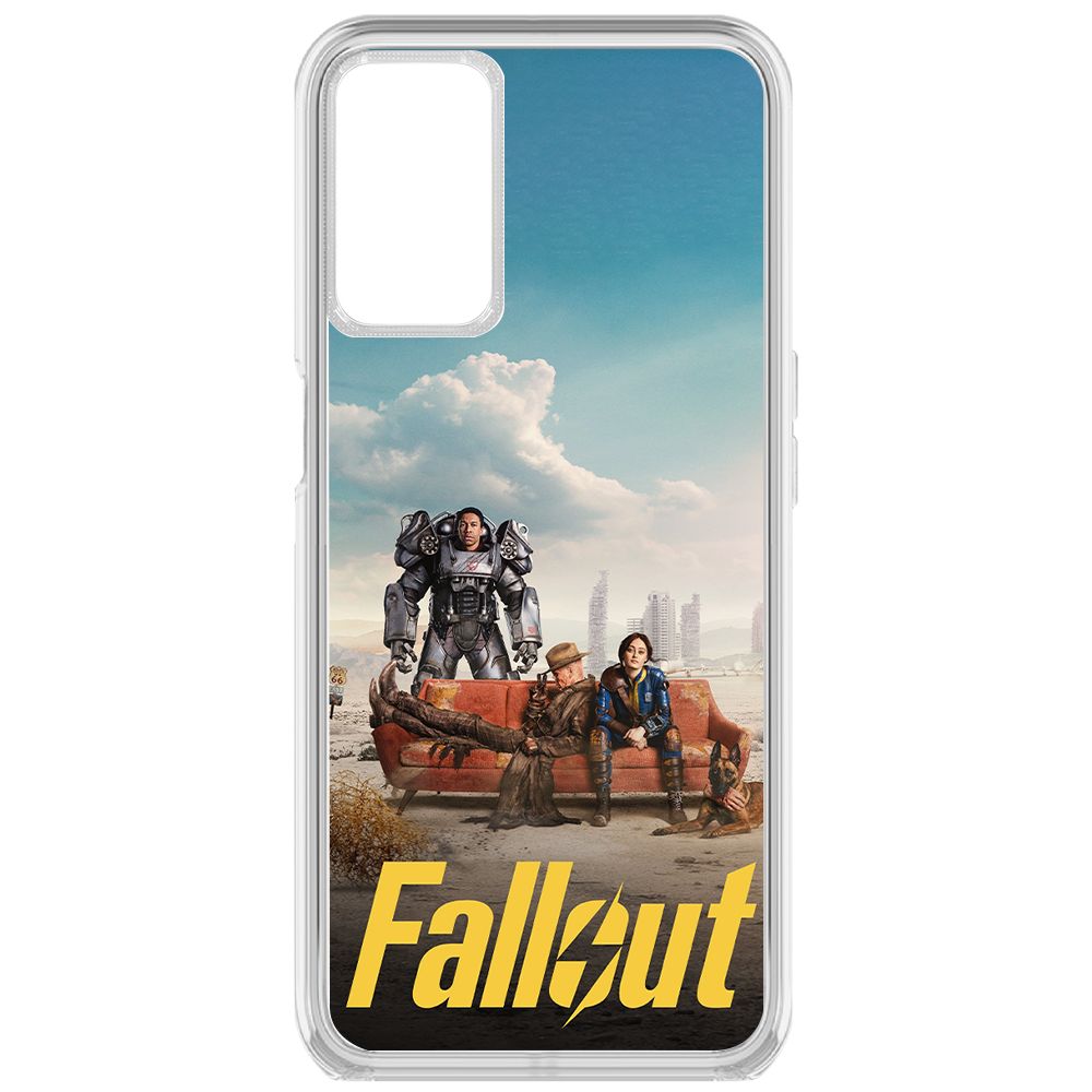 

Чехол-накладка Krutoff Clear Case Фоллаут (Fallout) - Постер для Oppo A55, Прозрачный