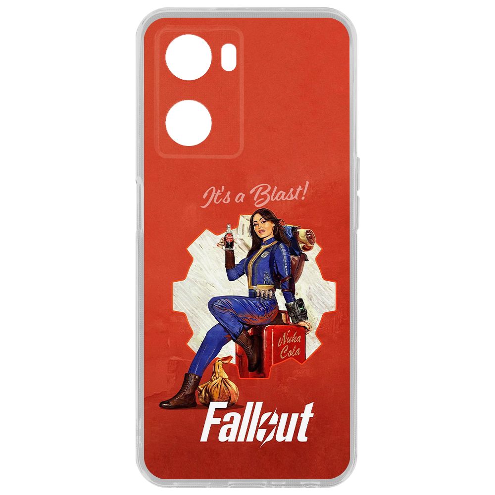 

Чехол-накладка Krutoff Clear Case Фоллаут (Fallout) - Это взрыв! для Oppo A57s