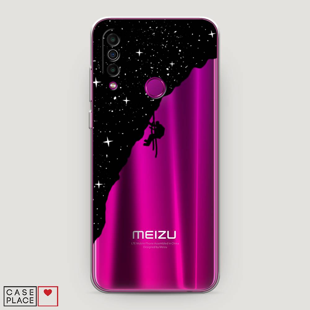 

Чехол Awog на Meizu M10 "Скалолаз в космосе", Черный;белый;бежевый, 73850-4