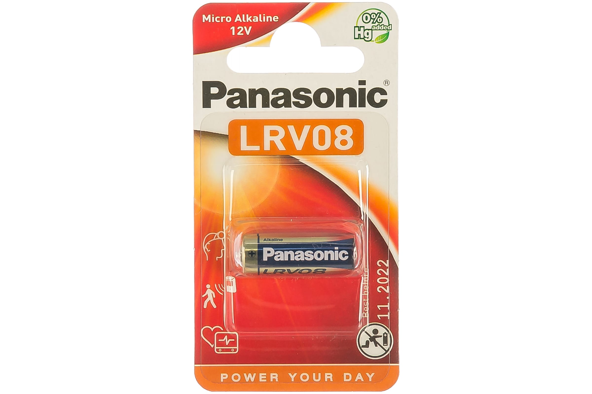 

Panasonic Батарейка щелочная A23 LRV08 12В бл/1 5019068592568
