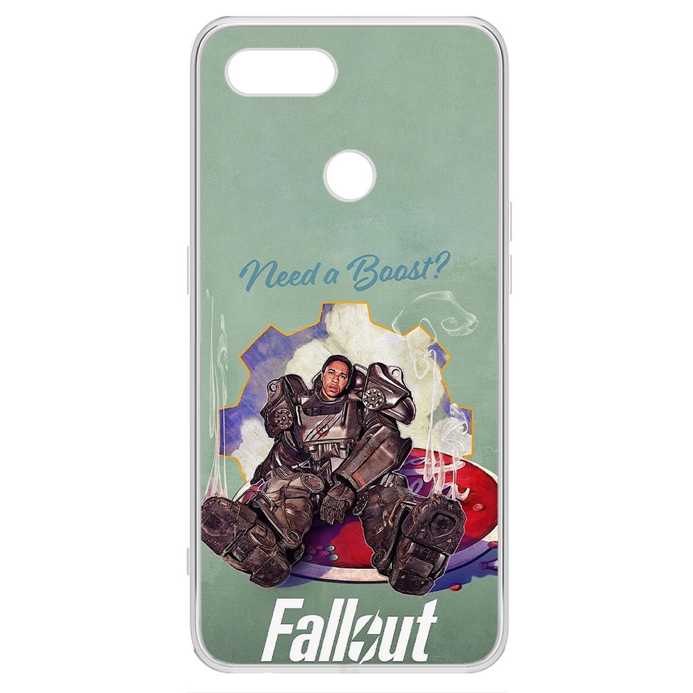 

Чехол-накладка Krutoff Clear Case Фоллаут (Fallout) - Нужно ускорение для Oppo A7