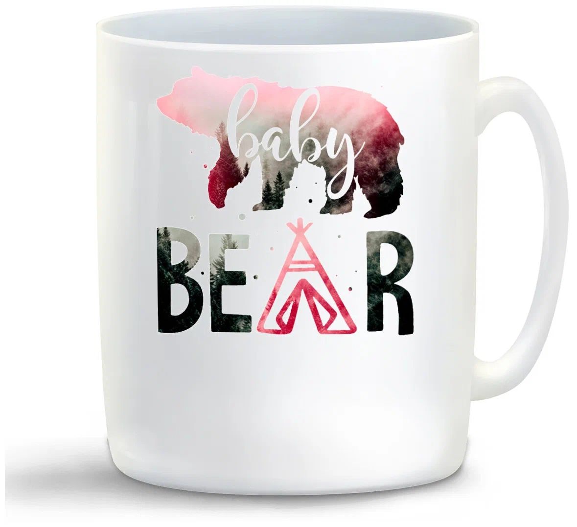 

Кружка CoolPodarok Семья Baby BEAR Ребенок медведь