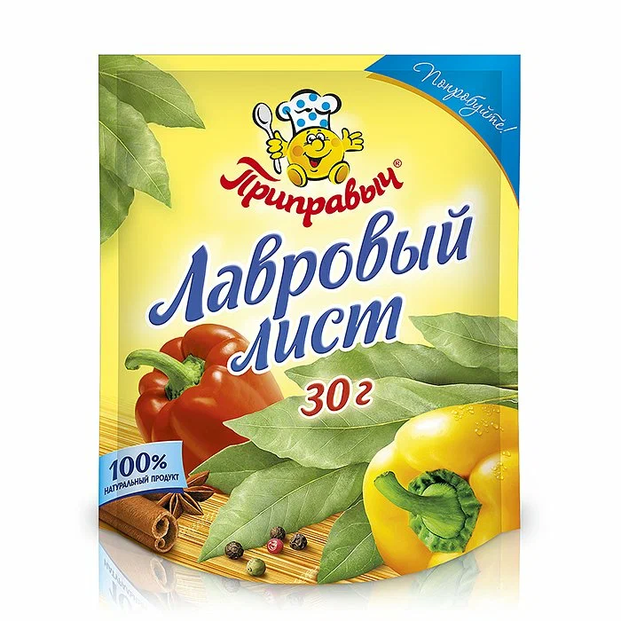 

Лавровый лист Приправыч, 30 г х 3 шт, Лавровый лист