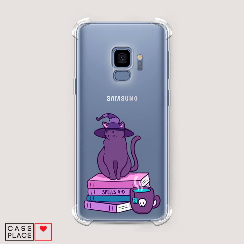 

Чехол Awog на Samsung Galaxy S9 "Magic Cat", Розовый, 25751-1