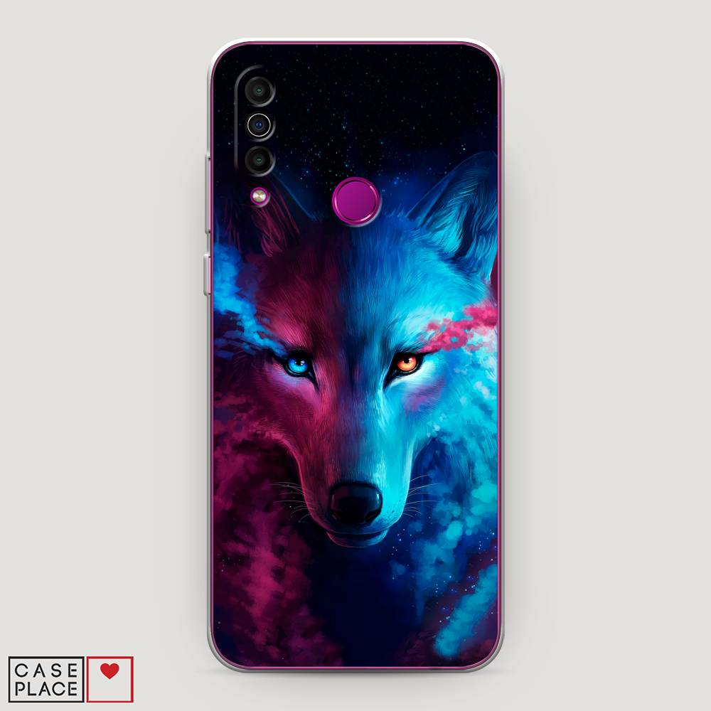 

Чехол Awog на Meizu M10 "Волшебный волк", Черный;серый, 73850-1