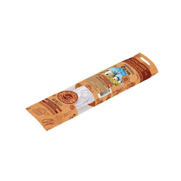 

Колбаса сырокопченая Мясная История Гранд-Фуэт +-1 кг
