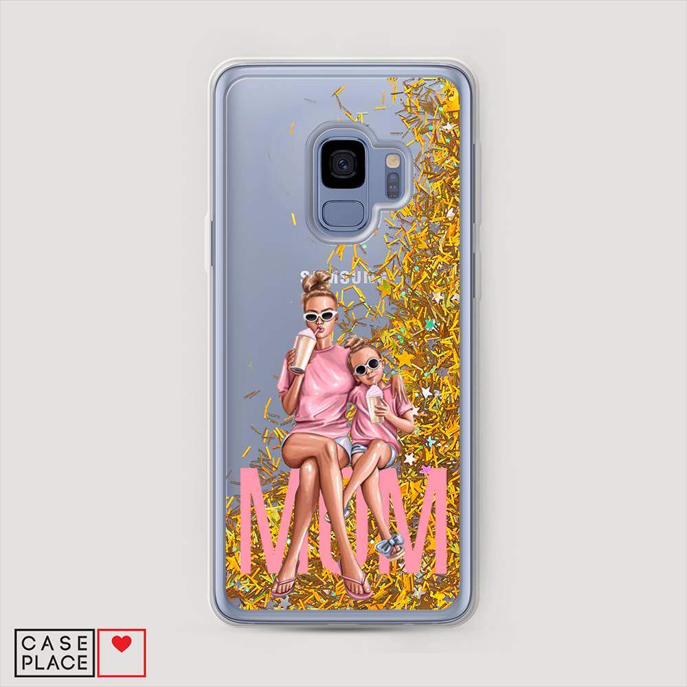 

Чехол Awog на Samsung Galaxy S9 "Lovely mom", Синий;бежевый;розовый, 25790-1