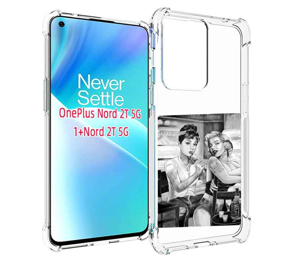 

Чехол MyPads тату мастер для OnePlus Nord 2T, Прозрачный, Tocco