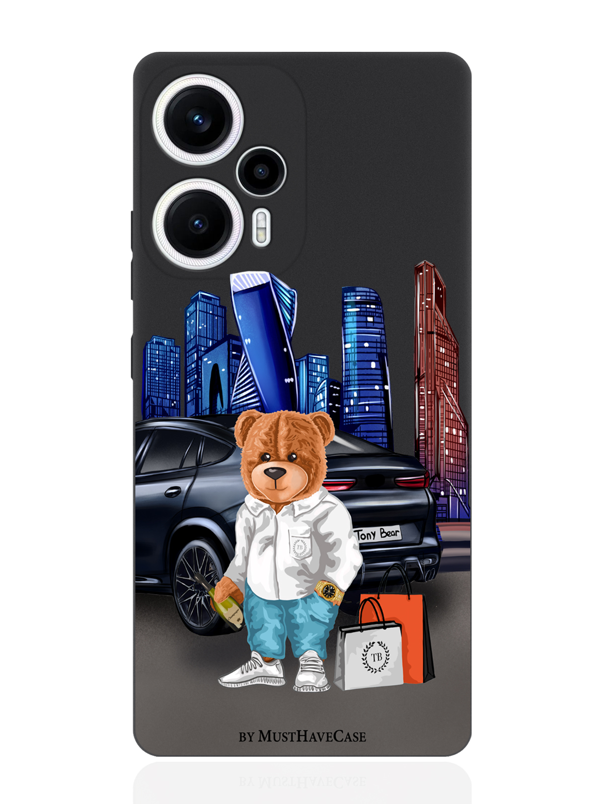 

Чехол для смартфона Poco F5/Xioami Redmi Note 12 Turbo Я всегда прислушиваюсь черный, Черный;синий;коричневый