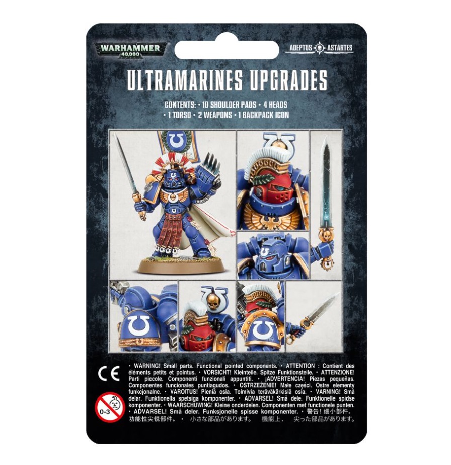 

55-18GW Набор улучшений для Ультрамаринов Ultramarines Upgrade Pack