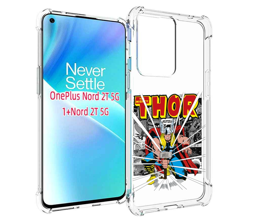 

Чехол MyPads тор рисунок для OnePlus Nord 2T, Прозрачный, Tocco