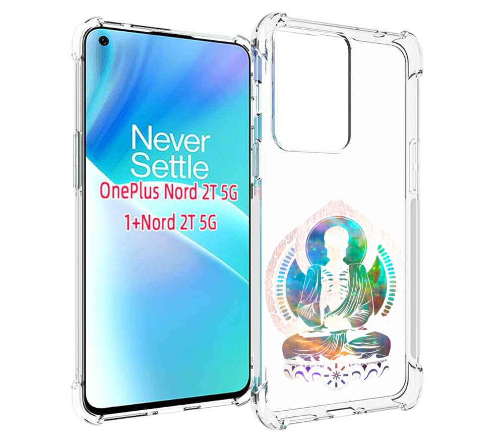 

Чехол MyPads умный скелет для OnePlus Nord 2T, Прозрачный, Tocco