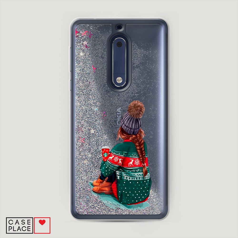 

Жидкий чехол с блестками "Звездный единорог" на Apple iPhone XS Max (10S Max)