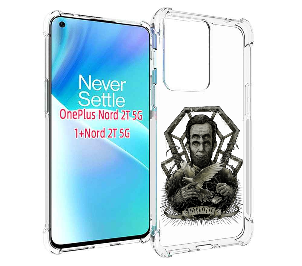 

Чехол MyPads франклин абстракция для OnePlus Nord 2T, Прозрачный, Tocco