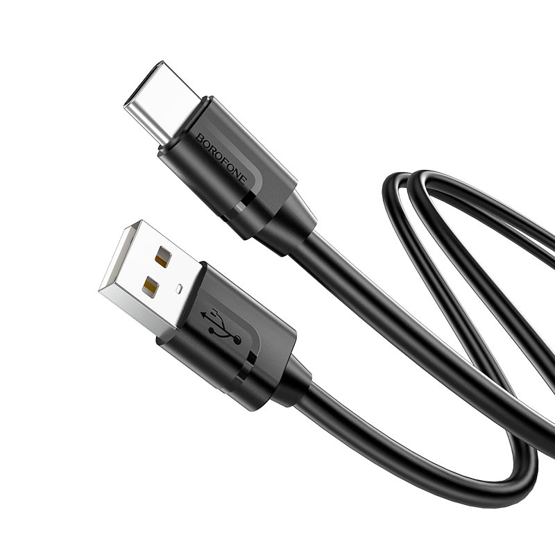 

Кабель Borofone BX55 USB - Type-C 3A 1 м, черный