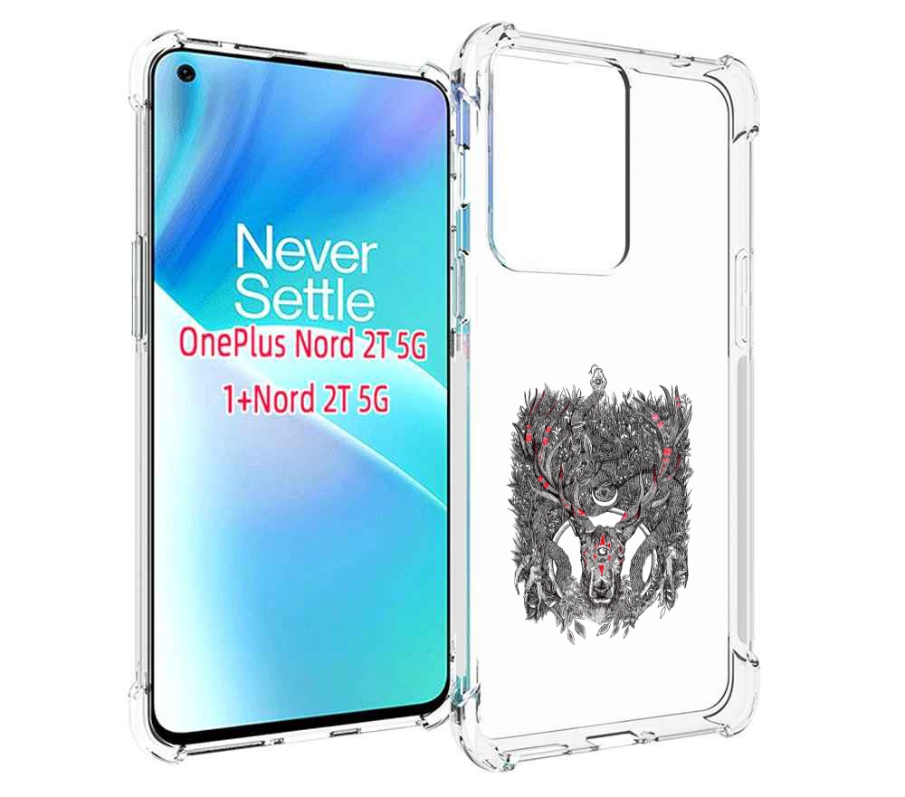 

Чехол MyPads Дизайнерские_676 для OnePlus Nord 2T, Прозрачный, Tocco