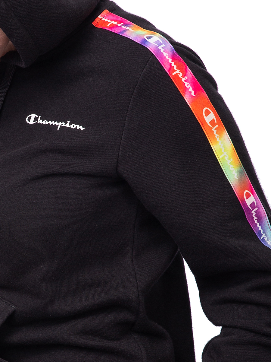 

Худи женское Champion 114989 черное L, Черный, 114989