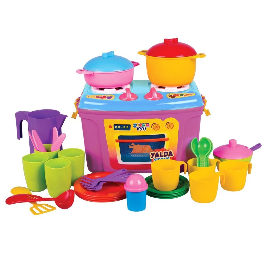 Кухня игровая ZARRIN TOYS Mini Stove с набором, 35 предметов, M5-2 zarrin toys кухня игровая mini stove с набором 35 предметов