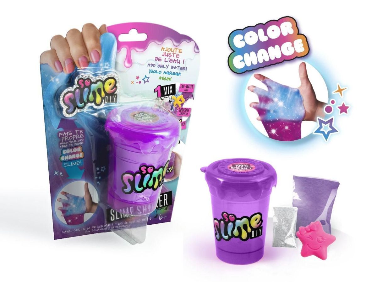 фото Набор для экспериментов canal toys so slime diy серии "slime shaker", фиолетовый