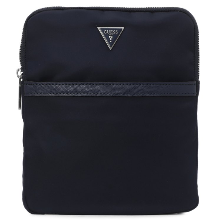 

Сумка планшет мужская Guess HMECRNP2223, темно-синий, HMECRNP2223