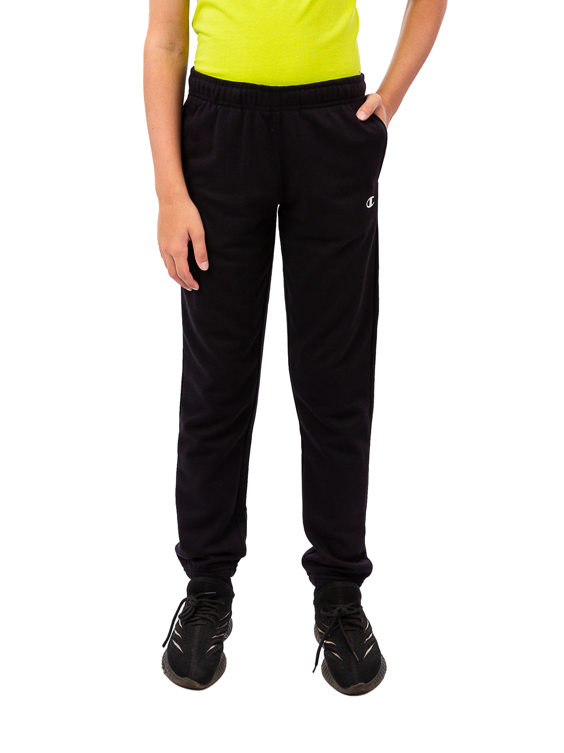 

Брюки детские Champion Elastic Cuff Pants, черный, 140, Elastic Cuff Pants