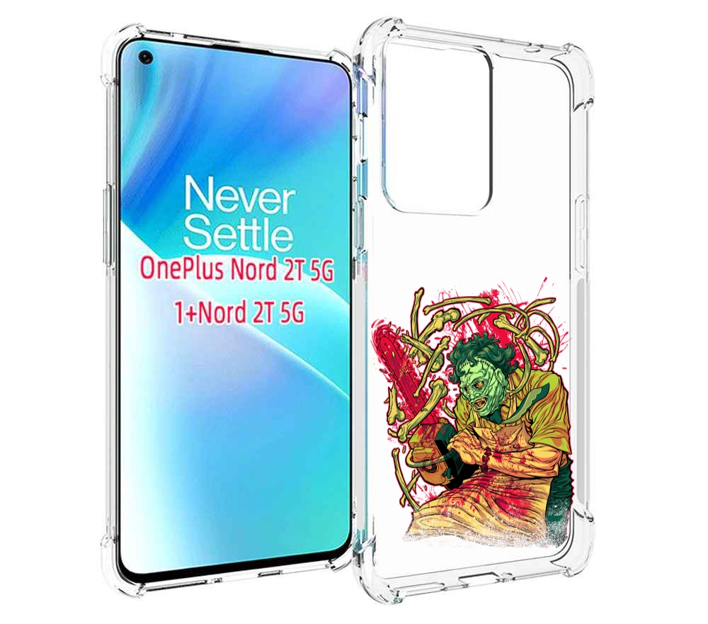 

Чехол MyPads яркий мясник для OnePlus Nord 2T, Прозрачный, Tocco