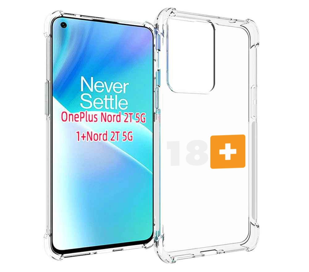 

Чехол MyPads 18+ для OnePlus Nord 2T, Прозрачный, Tocco